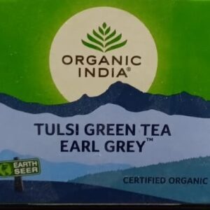 Organic India Tulsi Green Tea Earl Grey